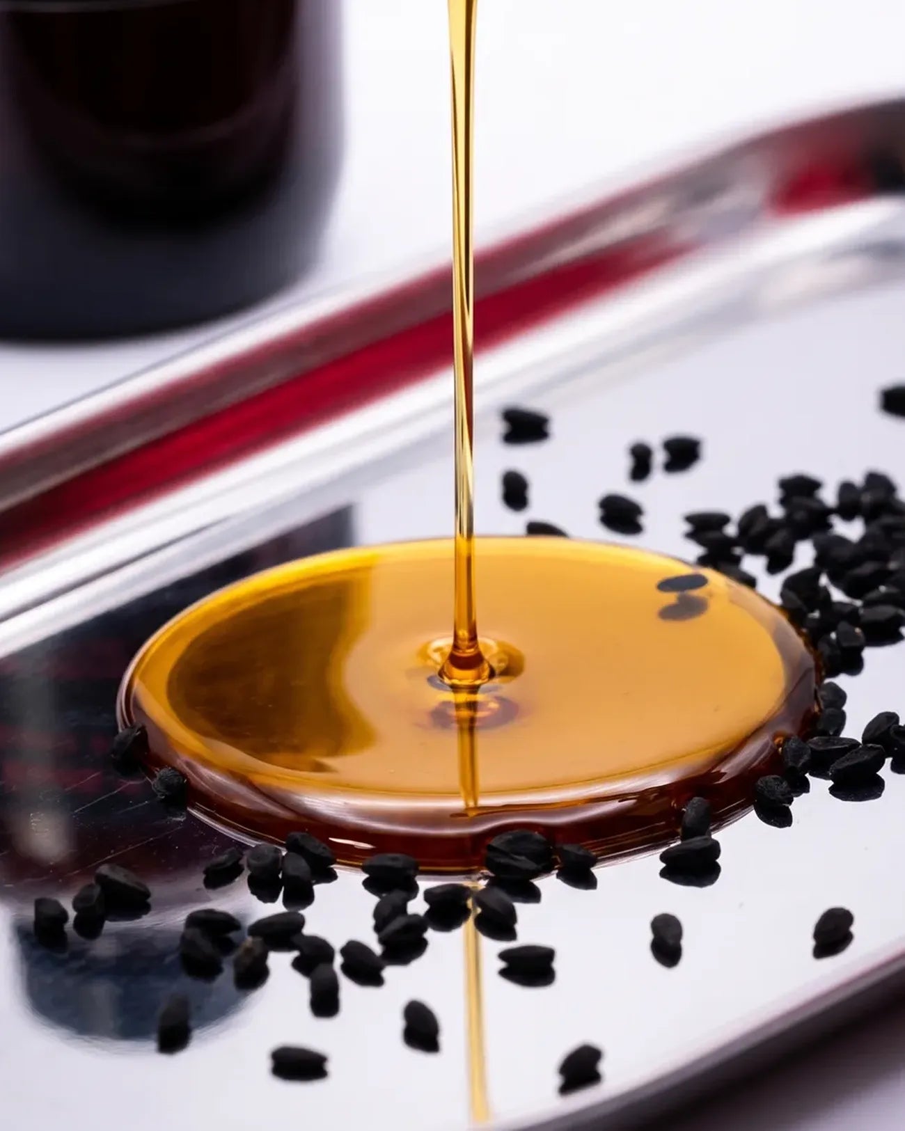 A few drops of Zack-A-Moor black seed oil warmed in an open palm
