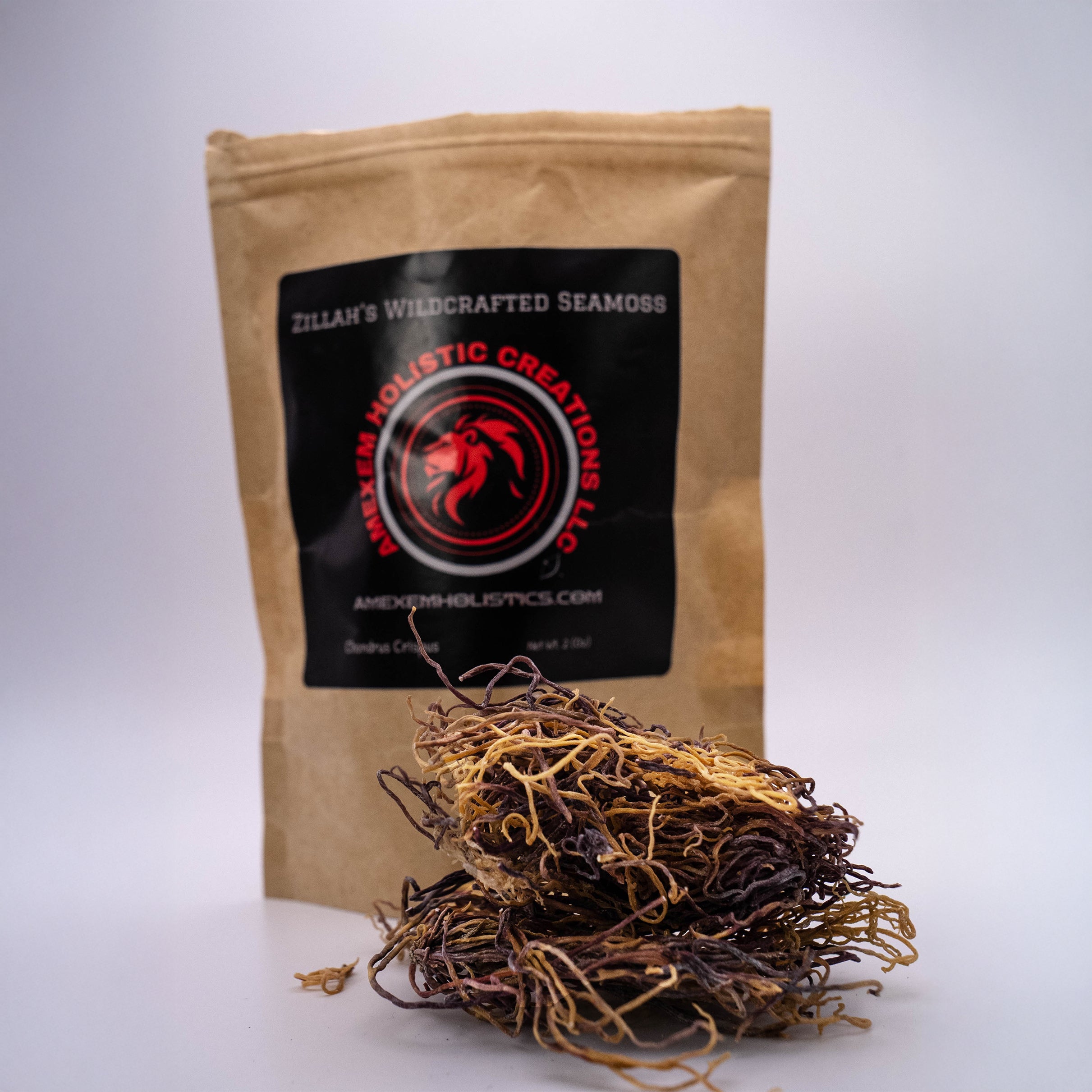 Zillah’s Wildcrafted Honduras Seamoss (Raw / Dried) – 2oz / 4oz