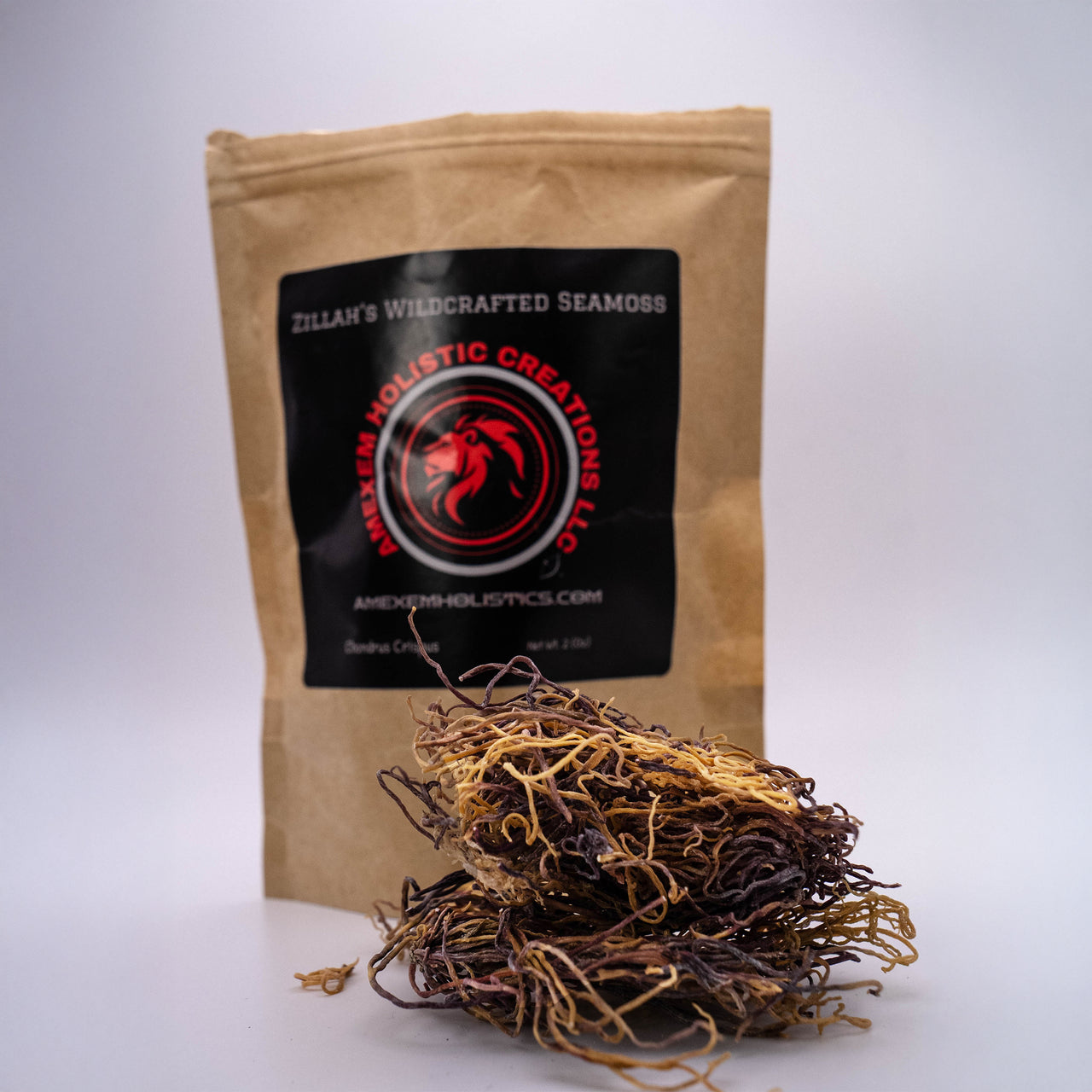 Zillah’s Wildcrafted Honduras Seamoss (Raw / Dried) – 2oz / 4oz