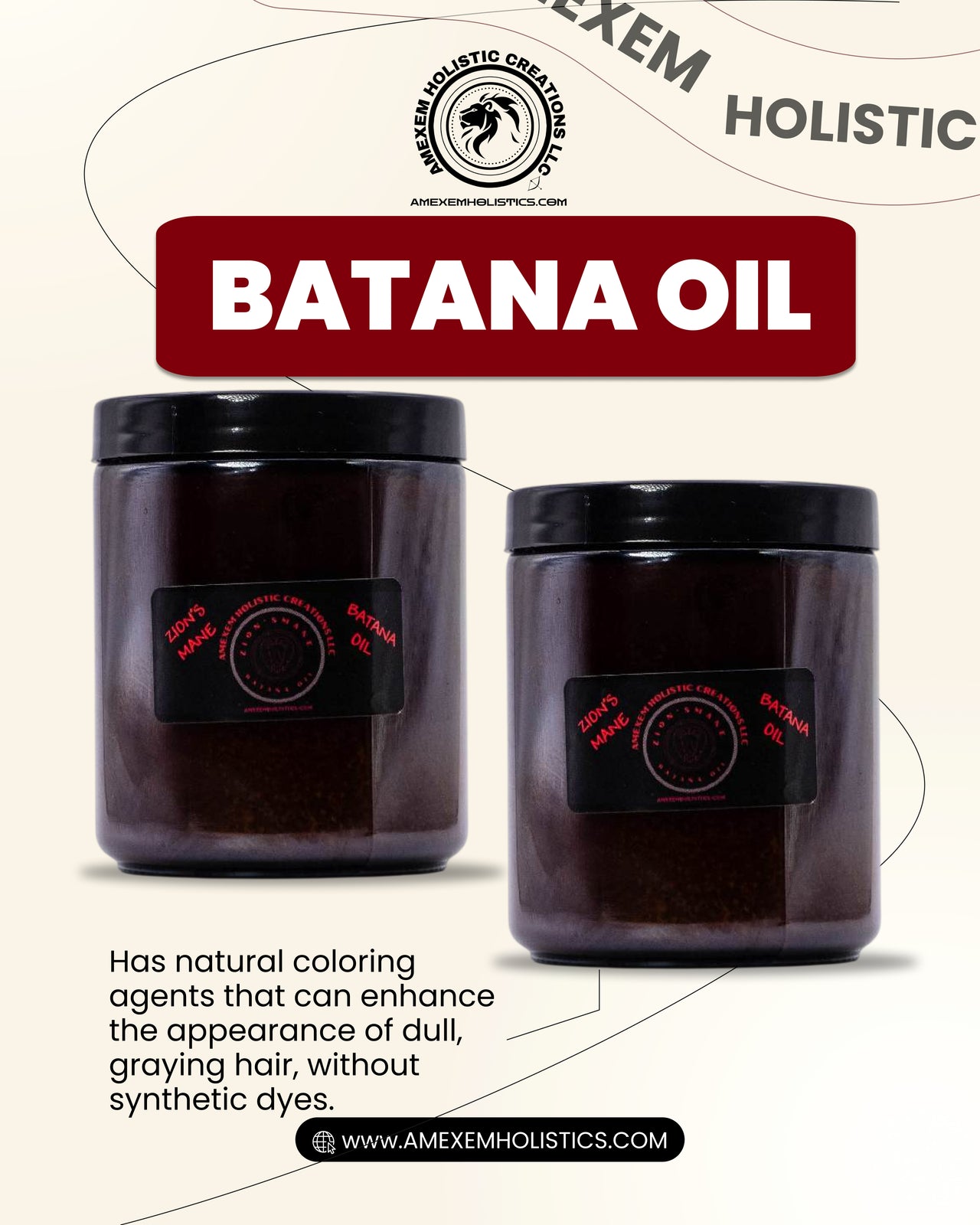 Zion’s Mane Batana Oil – 4oz / 8oz