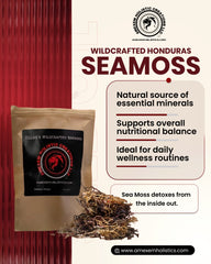 Zillah’s Wildcrafted Honduras Seamoss (Raw / Dried) – 2oz / 4oz
